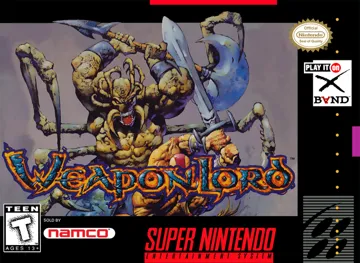 WeaponLord (USA) box cover front